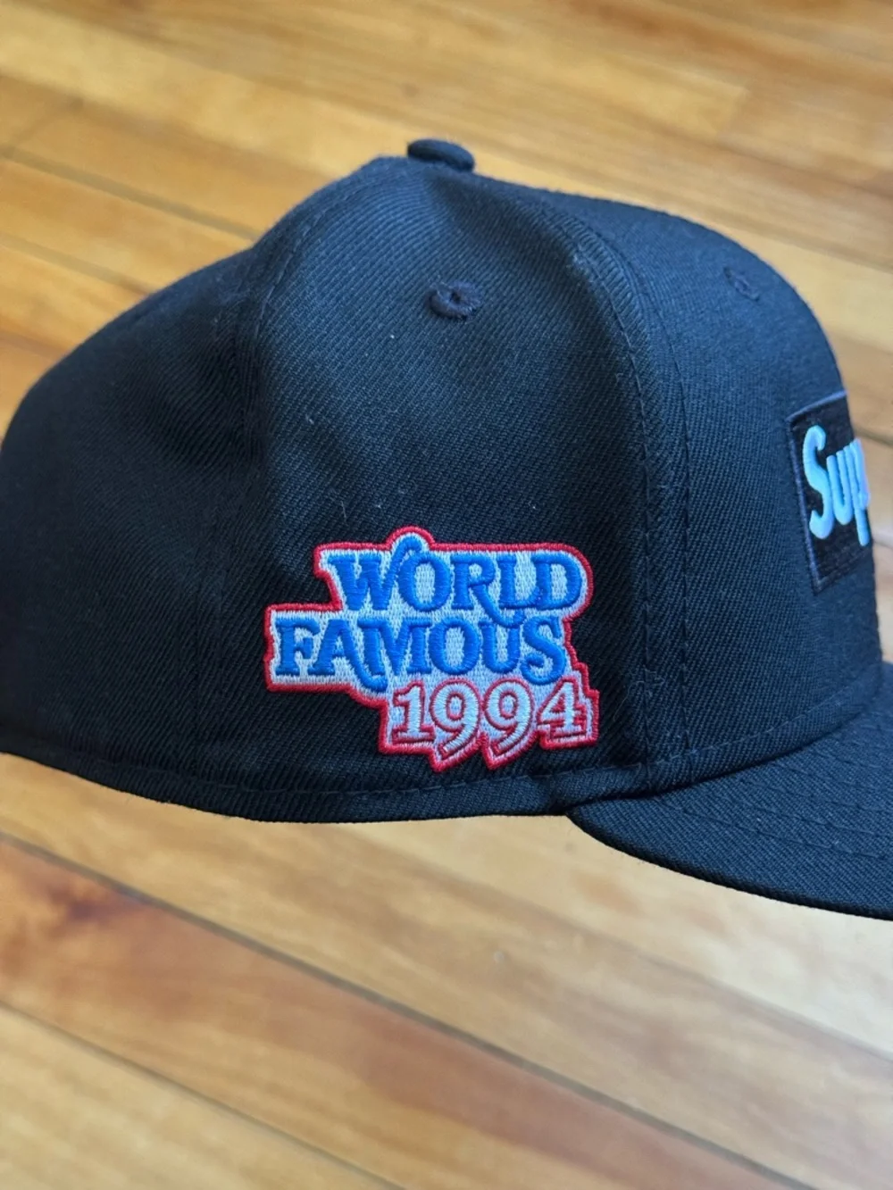 7 1/4 - FW20 Supreme Box Logo ‘94 World Series Fitted - Picture 6 of 10